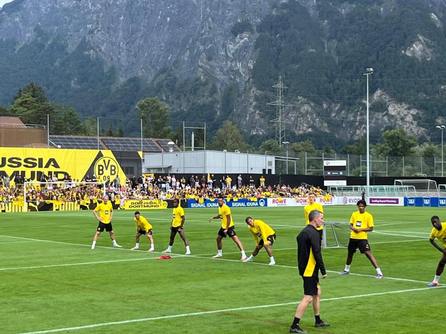 Der BVB trainiert in Bad Ragaz.