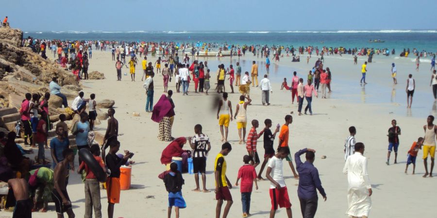 Der Lido Beach in Mogadischu (Archivbild)