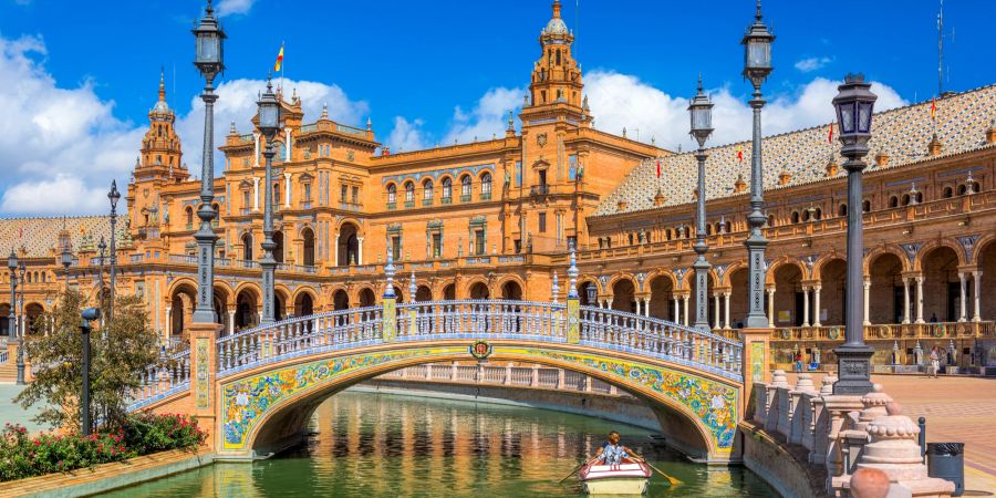 Spanischer Platz in Sevilla