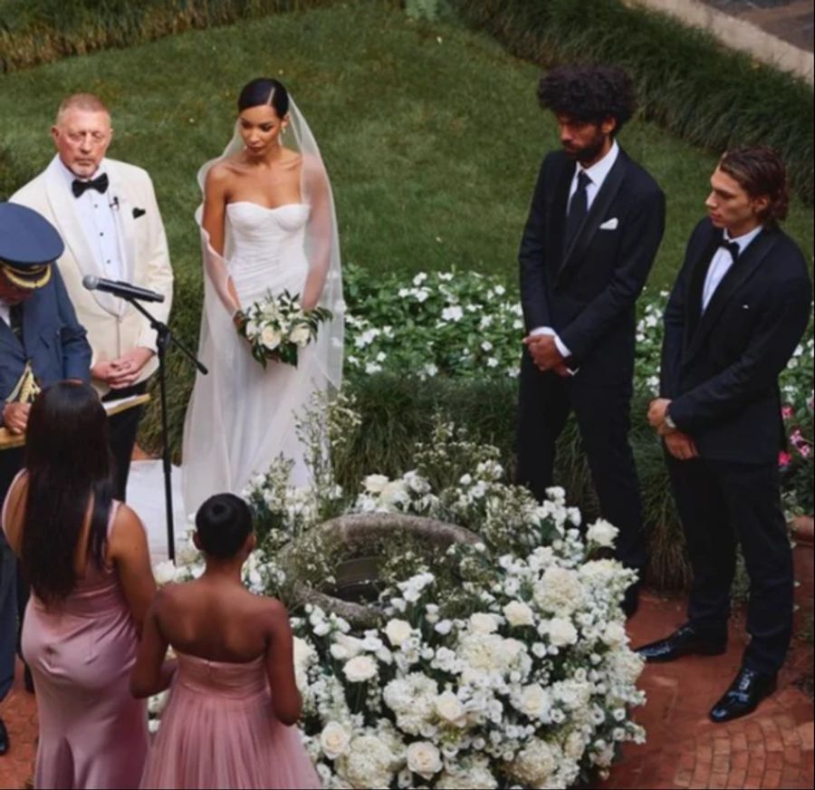 Die beiden waren bei der Hochzeit von «Bobele» im September mit dabei.