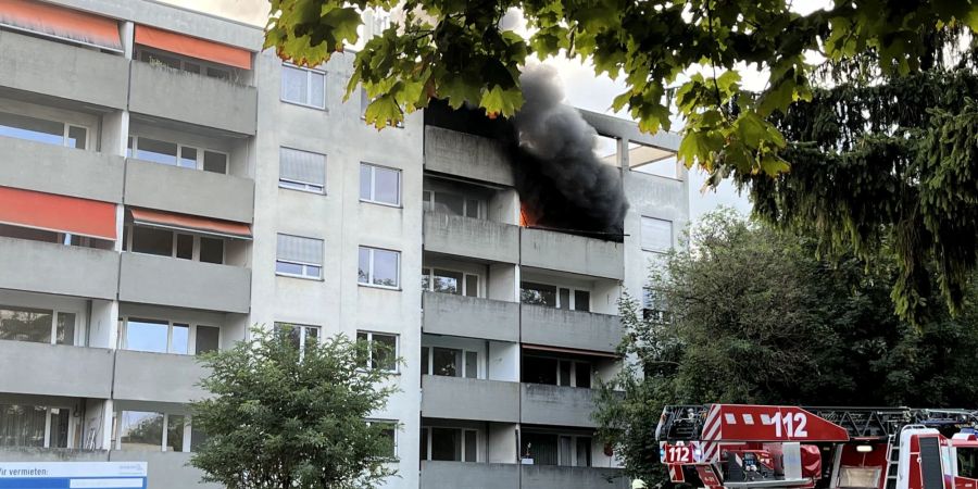 Brand Muttenz