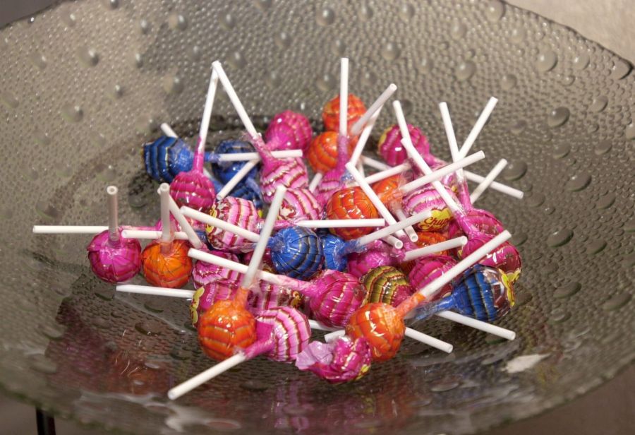 Normalerweise schmecken die Lollis von Chupa Chups süss.