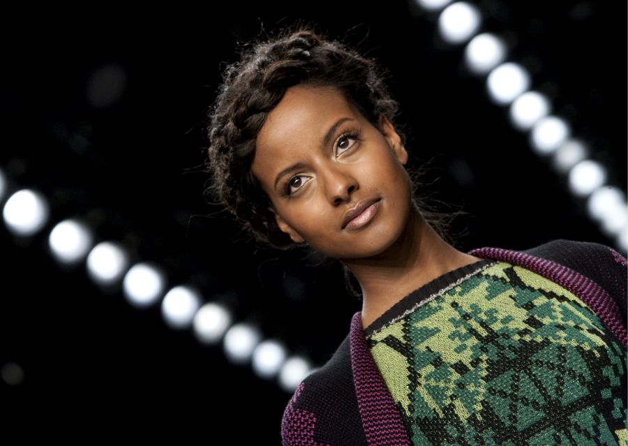 Auf dem Laufsteg: Sara Nuru während ihrer Modelkarriere. Heute wählt sie ihre Jobs bewusst – ihr Körper ist für sie kein öffentliches Projekt mehr.