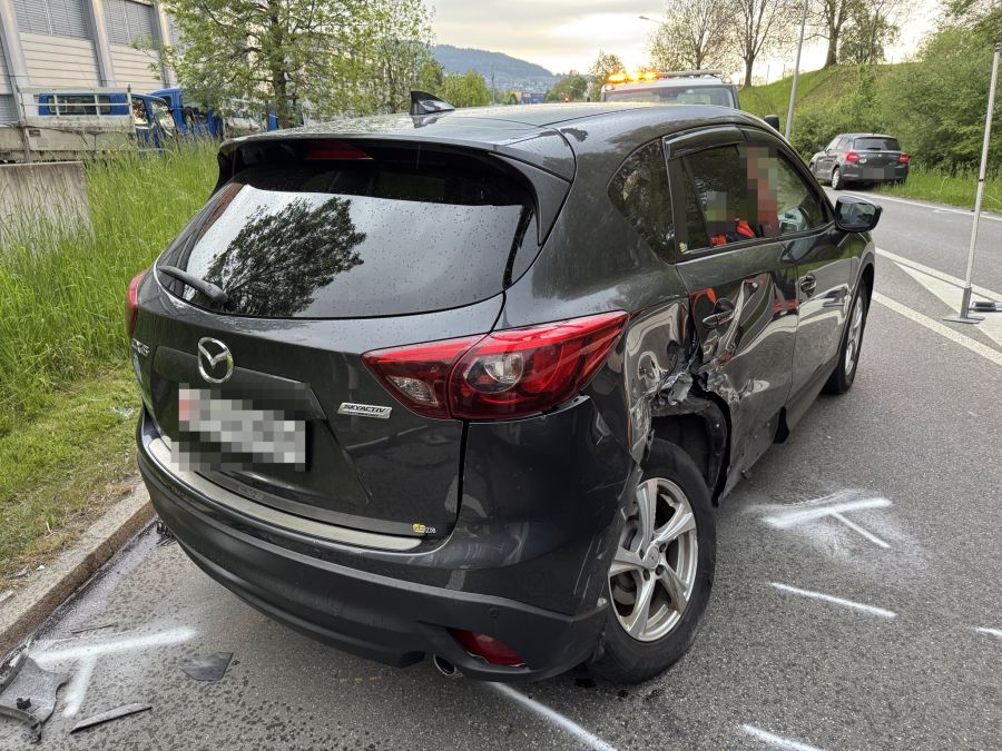 Die Appenzeller Strasse musste teils komplett gesperrt werden, weshalb es zu grossen Verkehrsbehinderungen kam.
