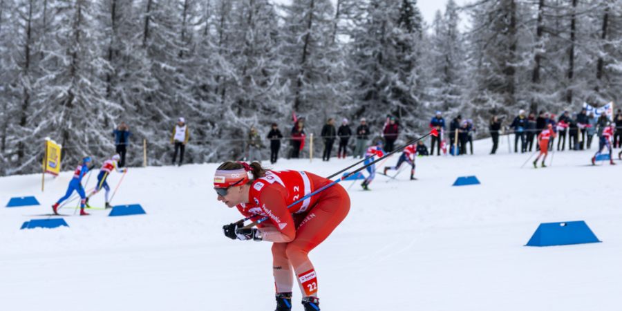 Nadine Fähndrich sicherte sich den Titel als Luzerner «Sportlerin des Jahres» durch ihre Erfolge im Langlaufsport.