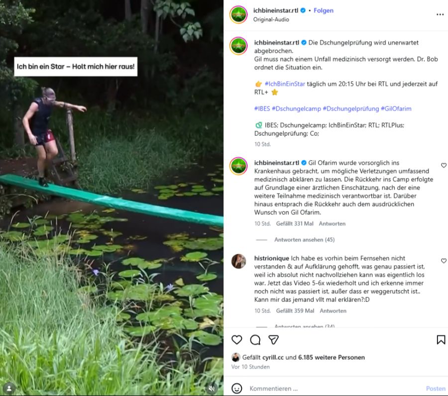 Rutschig und nass: Die Prüfung «Schwierige Fanggelegenheit» endete für Gil in einem Drama!