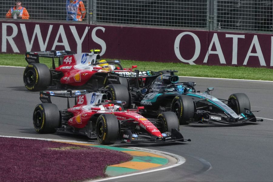 Ferrari Mercedes Formel 1