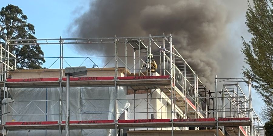 brand baustelle
