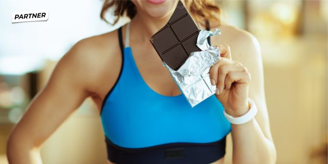 Eine Frau ist Schokolade