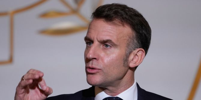 Emmanuel Macron Frankreich