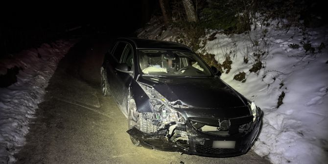 Spiltrücklistrasse Unfall