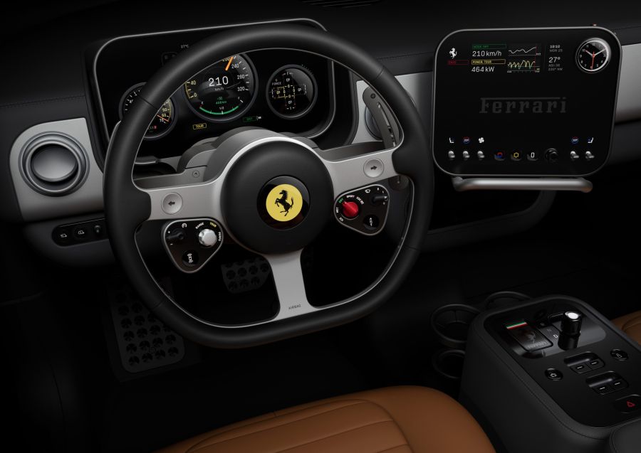 Ferrari Luca Cockpit