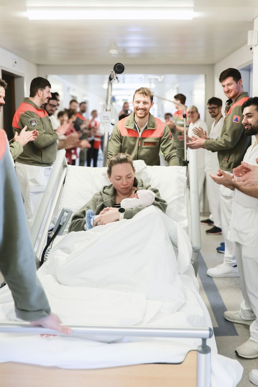 222 Patienten wurden Anfang März 2025 in vier Tagen bei laufendem Betrieb ins neue Kantonsspital Baden verlegt.