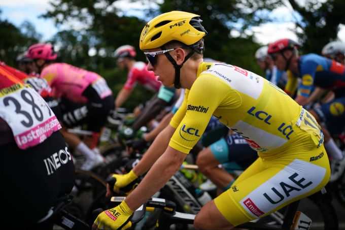 Bleibt weiter in Gelb an der Tour de France: Tadej Pogacar. Tour de France