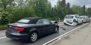 Baldegg: Auffahrkollision