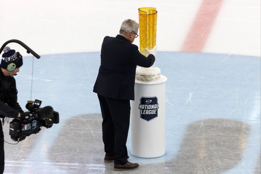 Der Sieger der Partie kürt sich zum Schweizer Eishockey-Meister.