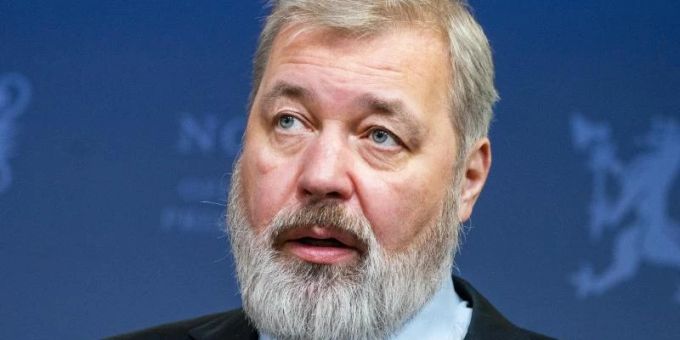 Dmitri Muratow, Chefredakteur der Moskauer Zeitung Nowaja Gaseta. Nowaja Gaseta