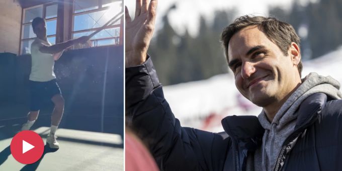 Comeback naht! - Federer veröffentlicht erste Bilder aus dem Training