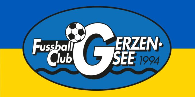 Logo des FC Gerzensee als Zeichen der Unterstützung. FC Gerzensee Logo