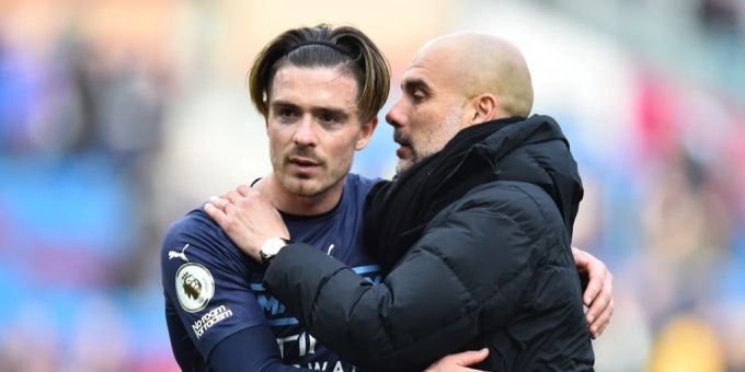 Jack Grealish, Pep Guardiola und Co. treffen heute mit Manchester City auf Atlético. Manchester City