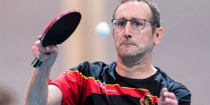 Matthias Röger vom TTC Bern. Matthias Röger vom TTC Bern.