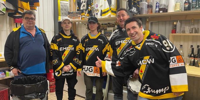 Mussten leiden beim Playoff-Auftakt: EHCW-Fans. EHCW Fans