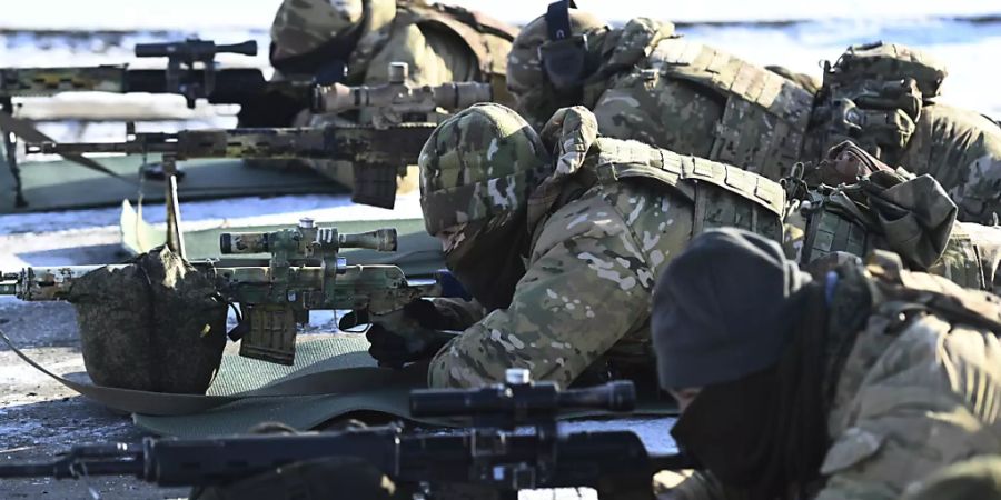 Russland Soldaten Ukraine konflikt