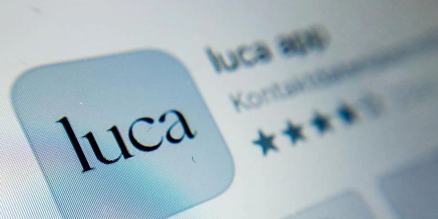 «Keinen grossen Mehrwert gezeigt»: Luca-App. Foto: Christoph Soeder/dpa