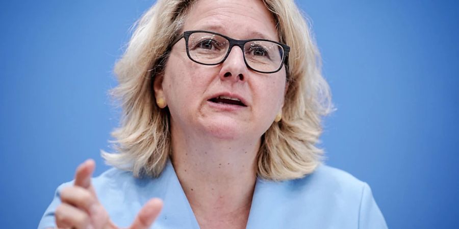 Svenja Schulze (SPD), Bundesministerin für wirtschaftliche Zusammenarbeit und Entwicklung. Foto: Kay Nietfeld/dpa