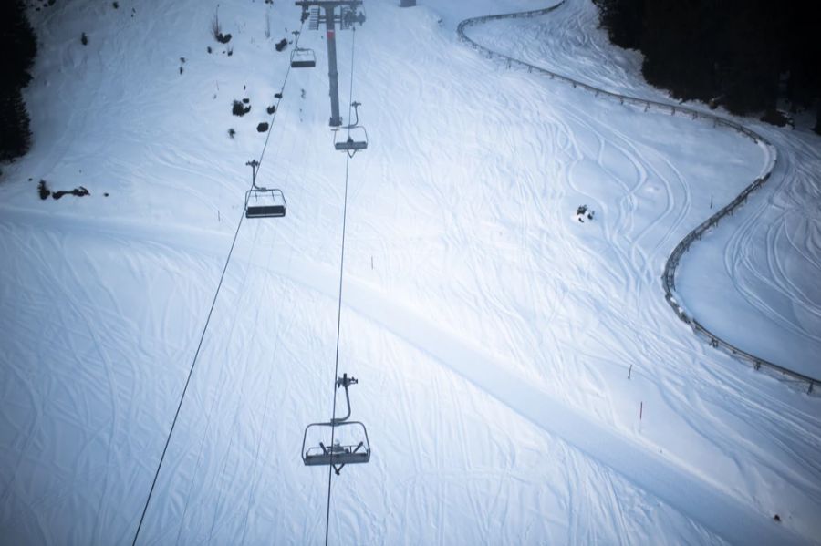 Die Pisten am Flumserberg sind schon jetzt geschlossen.
