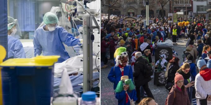 Auch im Spital - In Basel explodieren nach Fasnacht die Corona-Zahlen
