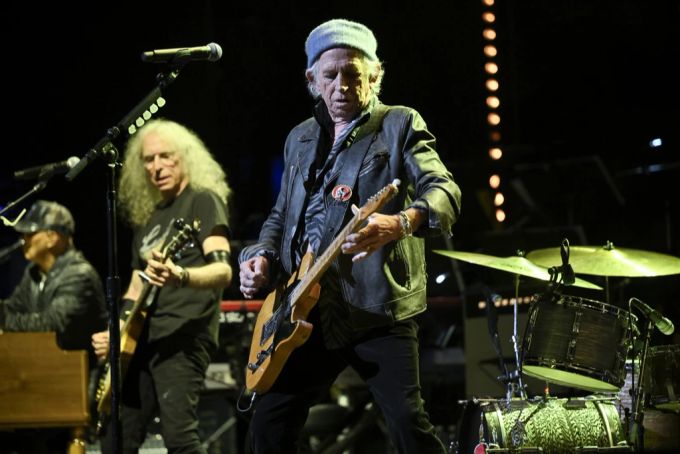 Keith Richards von den Rolling Stones am 10. März 2022 in New York. Rolling Stones