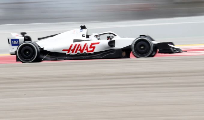 Nikita Mazepin (Haas F1 Team) beim Vorsaison-Test der Formel 1 in Barcelona. Nikita Mazepin Formel 1