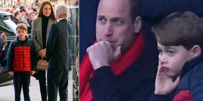 Rugby-Spiel? - Hier schauen alle nur auf Prinz George