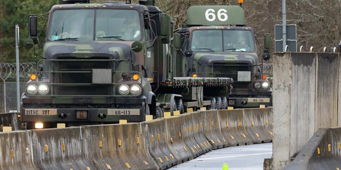 In Rumänien - Erste US-Soldaten zur Verstärkung angekommen