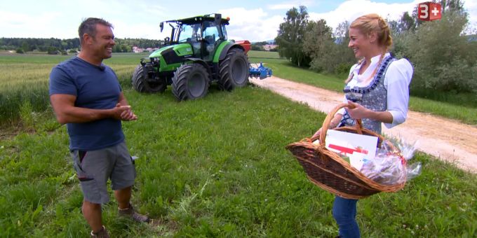 Bei diesem «Bauer ledig sucht»-Kandidaten kommt sogar Moderatorin Christa Rigozzi ins Schwärmen. Bauer ledig sucht