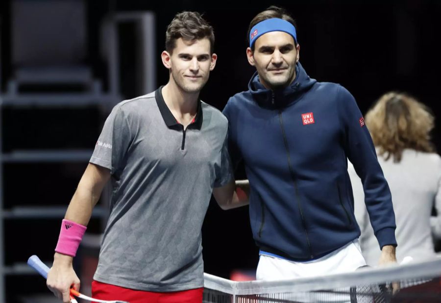 Dominic Thiem Roger Federer