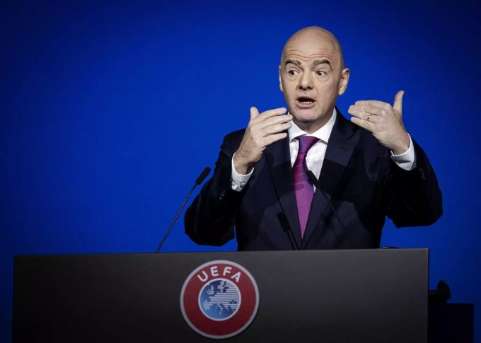 Ob Gianni Infantino in seinem Amt bleiben wird, ist derzeit fraglich. Gianni Infantino