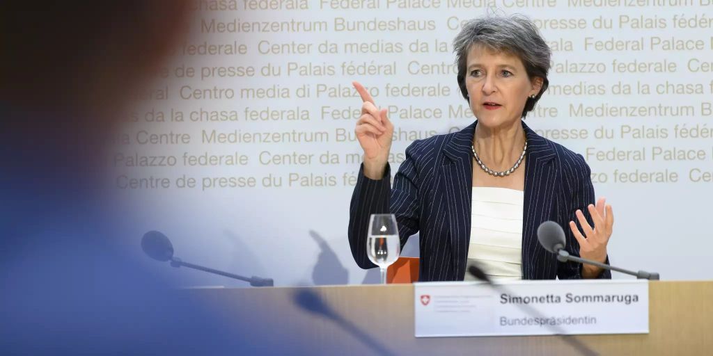 Simonetta Sommaruga erlebte Corona-Krise als Stresstest