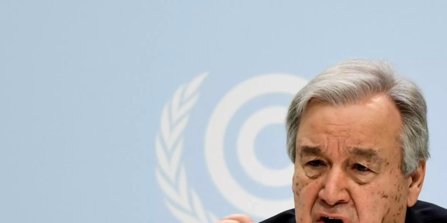 UN-Generalsekretär António Guterres