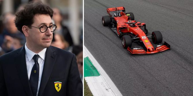 Mattia Binotto Ferrari