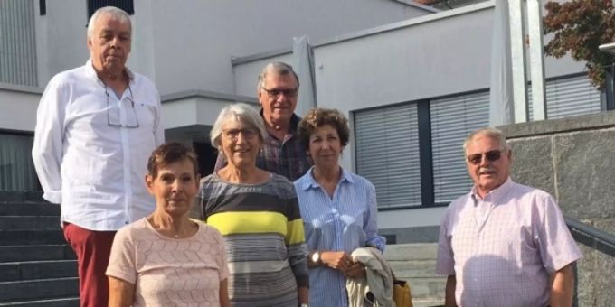 Die Freiwilligen: Max Rey, Cécile Schneider, Ruth Büchel, Urs Christen, Michèle Rey und Dieter Schwan.