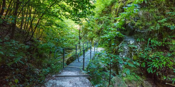 Der Eingang zur Teufelsschlucht befindet in Hägendorf. - Kanton Solothurn Der Eingang zur Teufelsschlucht befindet in Hägendorf. - Kanton Solothurn