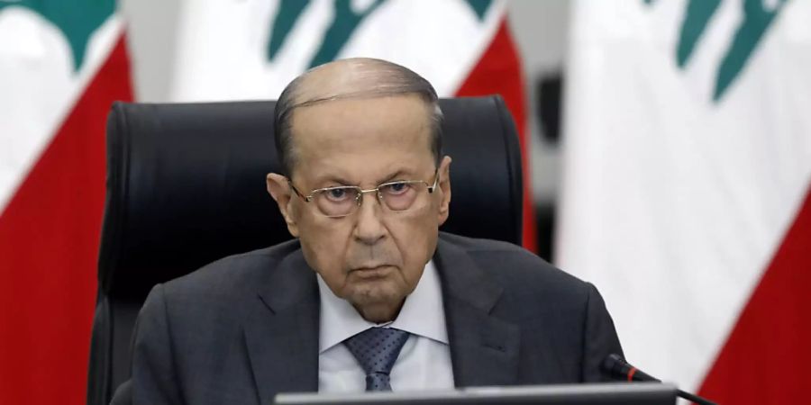 Michel Aoun, Libanon