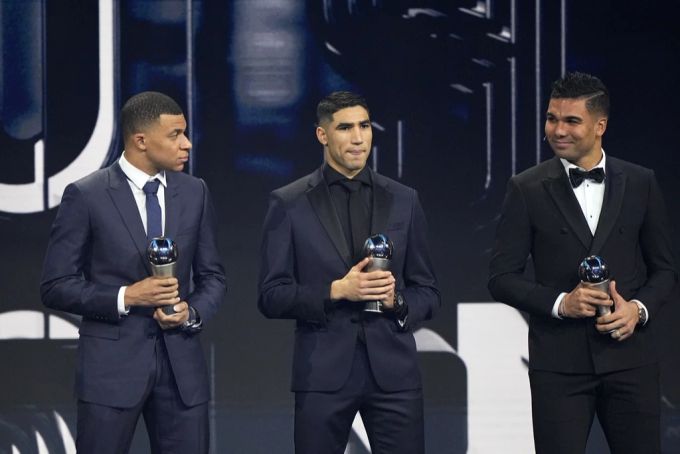 Achraf Hakimi spielt seit 2021 bei PSG, wurde erst gerade an der Fifa-Gala «The Best» geehrt. Achraf Hakimi