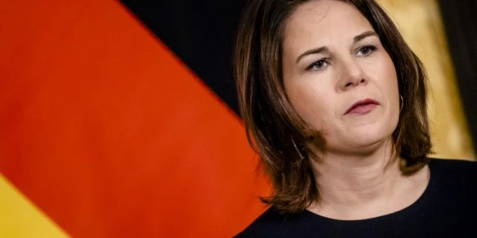 Annalena Baerbock, die Aussenministerin Deutschlands. baerbock