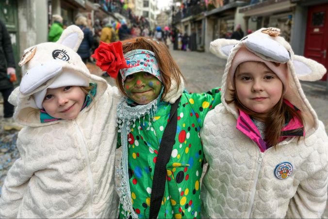 Eline, Sophie und Hanna.