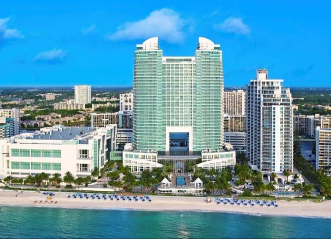 Das Diplomat Beach Resort der Credit Suisse. Credit Suisse
