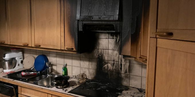 Küchenbrand in Glarus Küchenbrand in Glarus