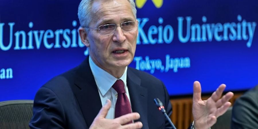 Nato-Chef Stoltenberg am Mittwoch in Tokio